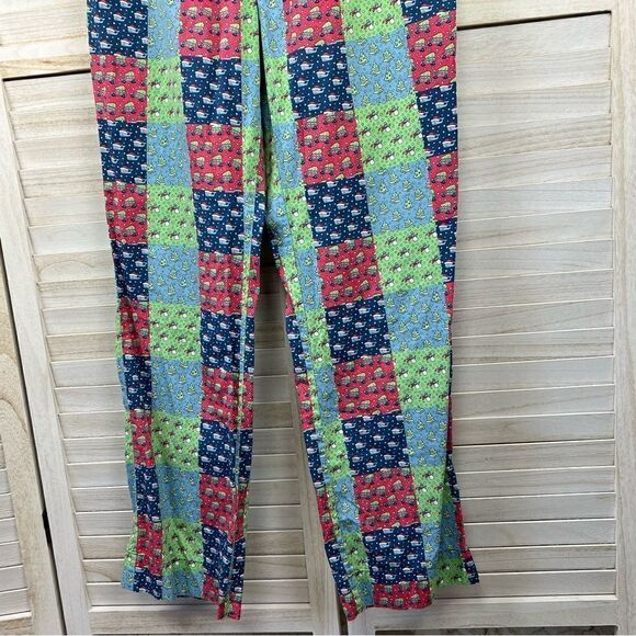 Vineyard Vines Sleepwear Patchwork Christmas Pajama PJ Pants Small - Picture 5 of 9